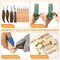 42PCS Wood Carving Kit for Beginners,14 Basswood, Wood Whittling Kits for Beginner and Kids, Wood Carving Tools with Safety Protection. 10pcs Carving Knife with 14pcs Basswood Block.